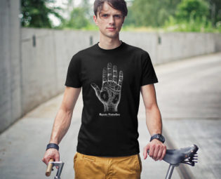 Vintage Style Palmistry T Shirt - Retro Steampunk Slim Fit Hipster Shirt - American - Unisex Mens Womens Apparel - Majestic Hand Reading Art by MajesticPrints steampunk buy now online