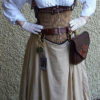 Steampunk Bustle Victorian Gored Skirt Ruffles Airship LARP by ItsNotPajamas steampunk buy now online