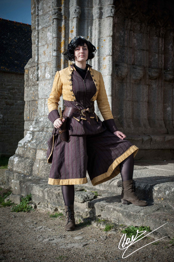 Automn - Steampunk pirate complete gown by LadyLoveLloyd steampunk buy now online Automn - Steampunk pirate complete gown by LadyLoveLloyd steampunk buy now online