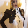Brown Long sleeves pirate steampunk bolero jacket by blackmirrordesign steampunk buy now online