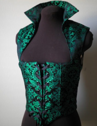 NEW!! Celtic Renaissance Bodice many sizes and COLORS Kelly GREEN and Royal BLUe available by desree10 steampunk buy now online