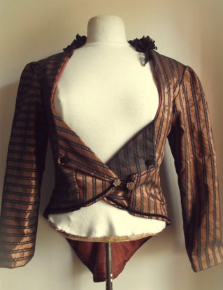 Bronze coat by NaturallyBohemian steampunk buy now online
