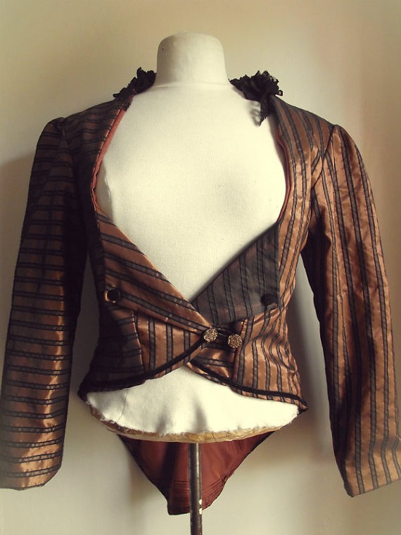 Bronze coat by NaturallyBohemian steampunk buy now online