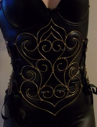 Bronze Corset by BronzeSmith steampunk buy now online