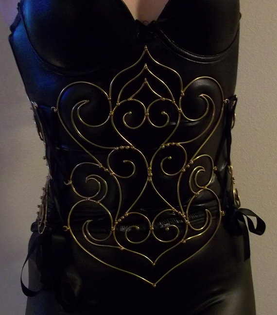 Bronze Corset by BronzeSmith steampunk buy now online