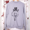 Fox Monocle & Pipe Jumper - Fox Jumper - Fox Sweater by Dontfeedthebears steampunk buy now online