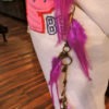 SALE!! Was 26 dollars. Jean/ Belt Charm- Clothing jewelry- Steampunk inspired locks & keys- purple by FeatherlyCustoms steampunk buy now online