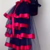 Black Red Burlesque Steampunk Bustle Belt size US 2 4 6 8 10 UK 6 8 10 12 14 by thetutustoreuk steampunk buy now online
