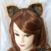 Steampunk Kitty Cat Ears Headband by SkyPirateCreations steampunk buy now online