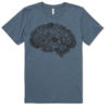 MENS Brain Gear Mechanical Diagram Gear Tshirt by nonfictiontees steampunk buy now online