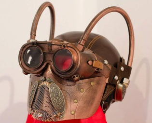 SteamPunk Helmet by MrDraken steampunk buy now online