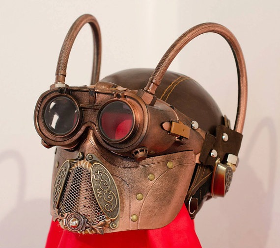 SteamPunk Helmet by MrDraken steampunk buy now online