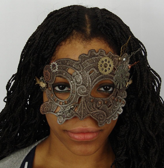 Steampunk Mask...Perfect for any Steam Punk Occasion. No Two Alike by DanceMomsDanceWear steampunk buy now online