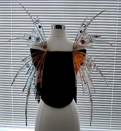 Steampunk Fairy Wings-Iridescent-OOAK-Adult Size (Made to Order by Request) by chloe6788 steampunk buy now online