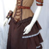 Steampunk Victorian Lady Gwladys Long Bustle Skirt by SkyPirateCreations steampunk buy now online