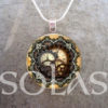 Steampunk Clock Jewelry - Steampunk Pendant - Clock - Steampunk 1-15 by SolasJewelry steampunk buy now online