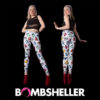 Wind-Up Fat Bird Steampunk Leggings by Bombsheller by ClockworkArtShop steampunk buy now online