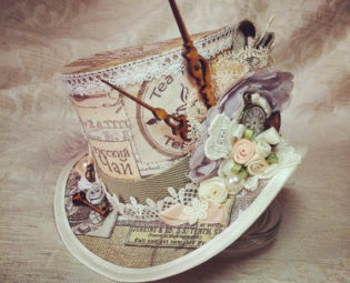Steampunk Wedding Hat, Wedding Hat, Mad Hatter Hat, Steampunk hat, Wedding Fascinator, Alice in Wonderland, Mini Top hat, Steampunk Wedding by OohLaLaBoudoir steampunk buy now online