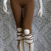 YOGA LEGGINGS TIGHTS pixie gypsy steampunk boho knee pants by SINDdesign steampunk buy now online