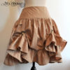 skirt steampunk flowers velours by MyOppa steampunk buy now online