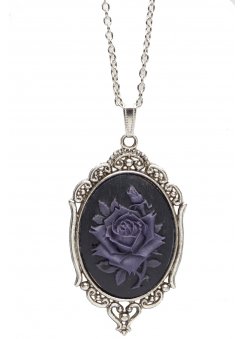 Rose Cameo Necklace steampunk buy now online