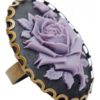 Rose Cameo Ring steampunk buy now online