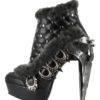 Agnes Black - Size: UK 5.5 steampunk buy now online