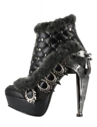 Agnes Black - Size: UK 3.5 steampunk buy now online