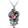 Heart of Cthulhu Necklace - Size: One Size steampunk buy now online