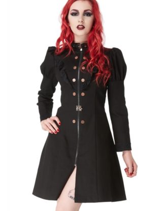 Fraulina Jacket - Size: S steampunk buy now online
