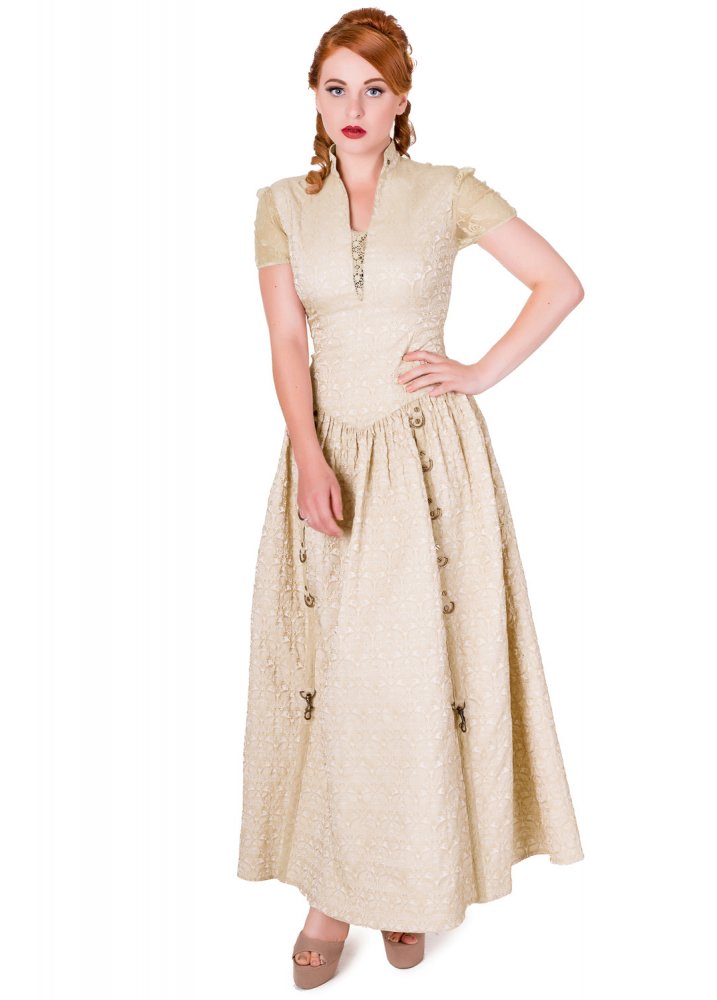 Rise Of Dawn Maxi Dress - Size: S steampunk buy now online