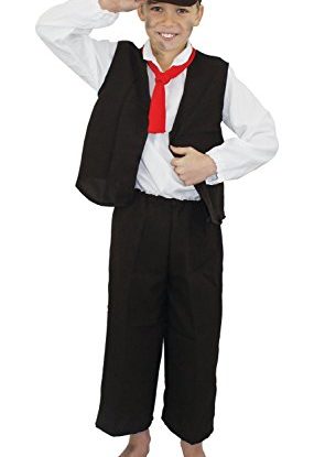 BOYS VICTORIAN FANCY DRESS COSTUME SCHOOL CURRICULUM POOR TUDOR BOY CHILDS HISTORIC OUTFIT SET steampunk buy now online