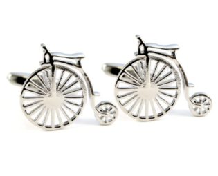 Penny Farthing Cufflinks in Gift Box steampunk buy now online