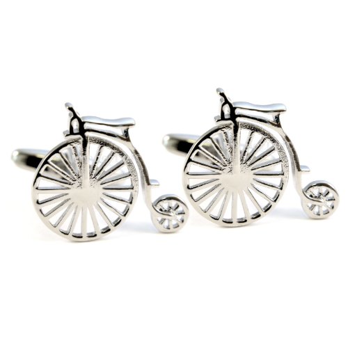 Penny Farthing Cufflinks in Gift Box steampunk buy now online