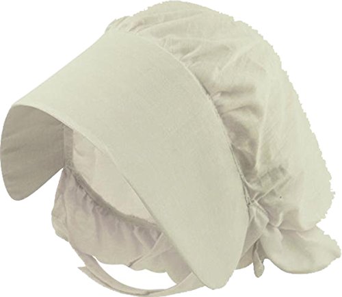 Fancy Dress Costume Victorian Childs White Bonnet Hat steampunk buy now online