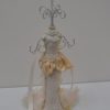 Victorian style Jewellery Stand Mannequin with Pearl Necklace and Ruffle steampunk buy now online