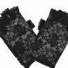 Short Half Finger Floral Lace Gothic Steampunk Victorian Gloves steampunk buy now online