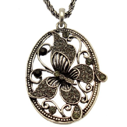 Acosta - Victorian Inspired - Butterfly Necklace steampunk buy now online