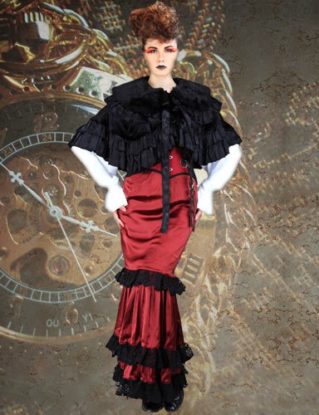 Renaissance Medieval Pirate Countess Multi-Layered Shrug steampunk buy now online