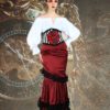 Renaissance Medieval Pirate Steampunk Striped Underbust Corset steampunk buy now online