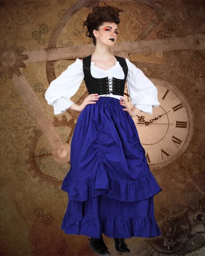 Renaissance Medieval Pirate The Downshire Skirt steampunk buy now online