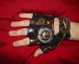 MENS "Mad Max"- Moonhoar Monster Glove- Steampunk S, M, L, XL, XXL by Moonhoar steampunk buy now online