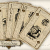 Steampunk and Science playing cards full deck printable hobby crafting digital graphics instant download digital collage sheet - VD0448 by VectoriaDesigns steampunk buy now online