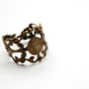 Victorian brass ring, boho steampunk gypsy by PinkyPurpleTree steampunk buy now online