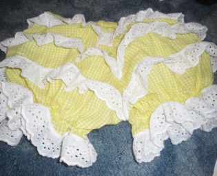 Yellow Gingham Country Bloomers by SeamsUnusual steampunk buy now online