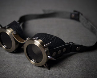 Steampunk Cybergoth Goggles Victorian Goggles Steam Punk Eyeglasses Glasses Specs Spectacles Googles Aviator Goggles black glasses by SteampunkHatMaker steampunk buy now online