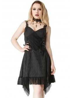 Jawbreaker Clothing Darkest Night Dress steampunk buy now online