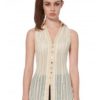 Jawbreaker Clothing Sheer Lace-Up Shirt steampunk buy now online