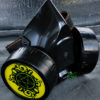 Cyber Mask Cyber Goth Respirator Black Gas Mask Pentagram by olnat31sun steampunk buy now online