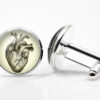 Cufflinks Steampunk heart cufflink Steampunk heart Cufflinks men accessories cuff links by SteampunkSecretCode steampunk buy now online